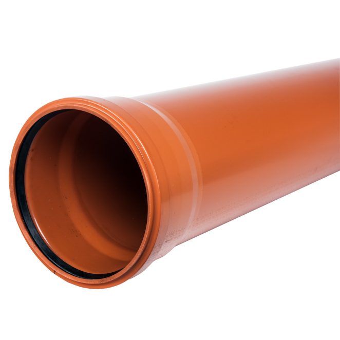 PVC sewage pipes