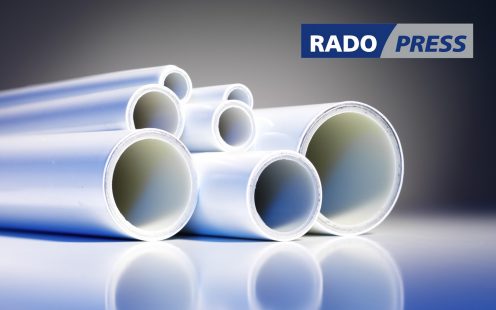 Radopress Pipes and Logo